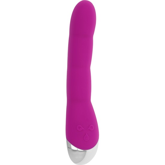 Ohmama Vibrators OHMAMA - ВИБРАТОР 6 РЕЖИМОВ И 6 СКОРОСТЕЙ СИРЕНЕВЫЙ 21,5 СМ