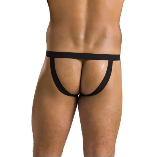 Passion Men PASSION - 044 SLIP OPEN BEN melns L/XL