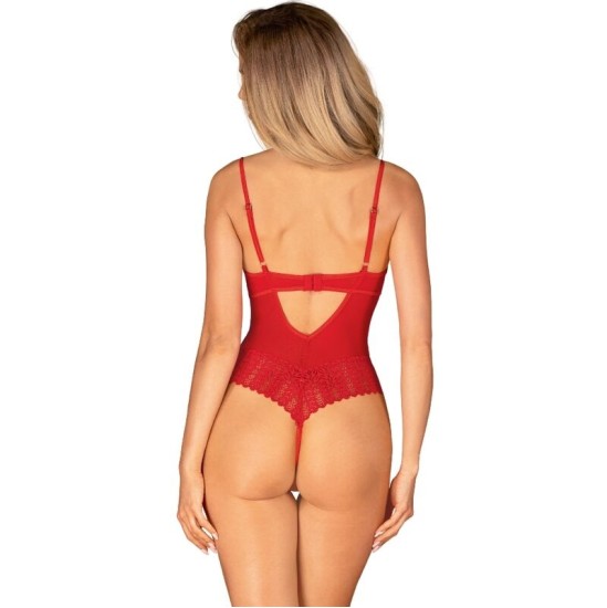 Obsessive Teddies OBSESĪVS - INGRIDIA LES CROTCHLES RED XS/S