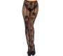 Leg Avenue Hosiery LEG AVENUE KOMJINĖS GĖLĖS DIZAINAS NUGARA BE KROPŠČIŲ VIENAS DYDIS