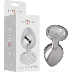 Intense Anal Toys INTENSE – METALALUMIINIUM ANAAALPISTO HÕBEKLAASIGA SUURUS M