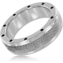 Metal Hard METĀLA CIETAIS Gredzens Tērauds 40MM