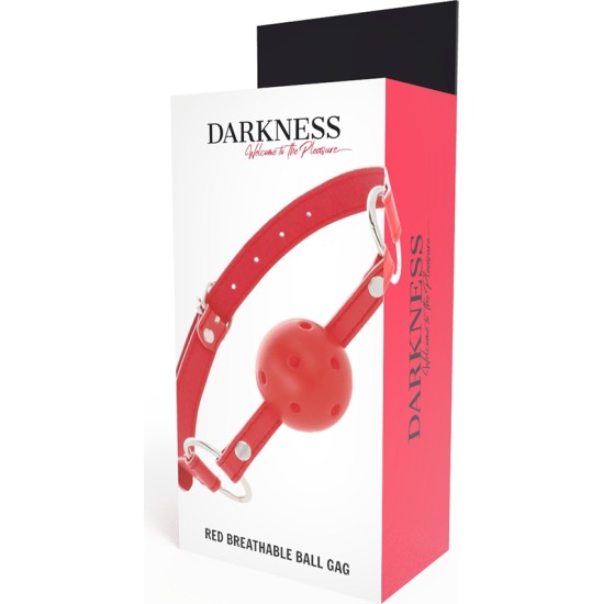 Darkness Bondage DARKNESS - RED BREATHABLE GAG