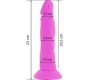 Diversia PAINDLIK VIBRATSEERIV Dildo 23 CM - LILLA