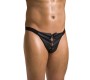 Passion Men PASSION - 044 SLIP OPEN BEN melns L/XL