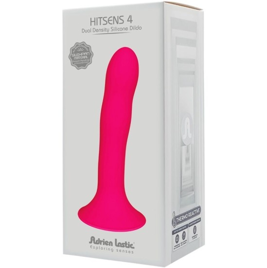 Adrien Lastic HITSENS 4 СИЛИКОНОВЫЙ ДИЛДО ФУКСИЯ