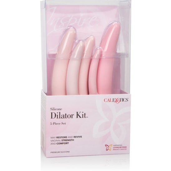 California Exotics INSPIRE SILIKONA DILATORS 5 GAB KOMPLEKTS