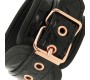 Coquette Fantasy COQUETTE CHIC DESIRE - BLACK EDITION HANDCUFFS WITH NEOPRENE LINING