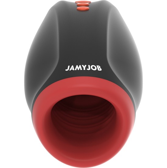 Jamyjob NOVAX MASTURBATORS AR VIBRĀCIJU UN KOMPRESIJU