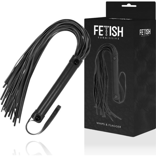 Fetish Submissive Bondage FETISH SUBMISSIVE - VEGAN LEATHER WHIP