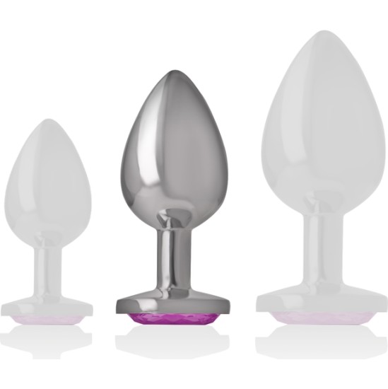 Intense Anal Toys INTENSE – METALALUMIINIUM ANAAALPISTI SÜDA ROOSA SUURUS M