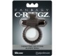 Fantasy C-Ringz melns SILICONE VIBRATING RING