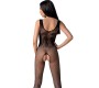 Passion Woman Bodystockings KIRG – BS098 MUSTA KEHAGA ÜHE SUURUS