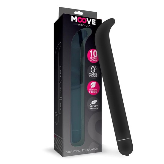 Moove Vibe Stimulator G-Spot 10 Functions Black