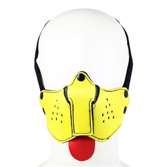 A-Gusto Neoprene Puppy Face Mask Yellow