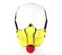 A-Gusto Neoprene Puppy Face Mask Yellow