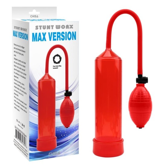 Chisa Penis Suction Bomb MAX versija Red