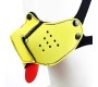 A-Gusto Neoprene Puppy Face Mask Yellow