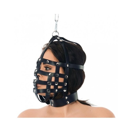 Bondage Play Mask-Adjustable