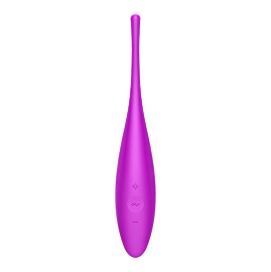 Satisfyer Twirling Joy rotējošs stimulators ar APP Fuchsia