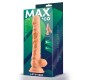 Max & Co Clint Realistic Dildo with Testicles Flesh 9.5