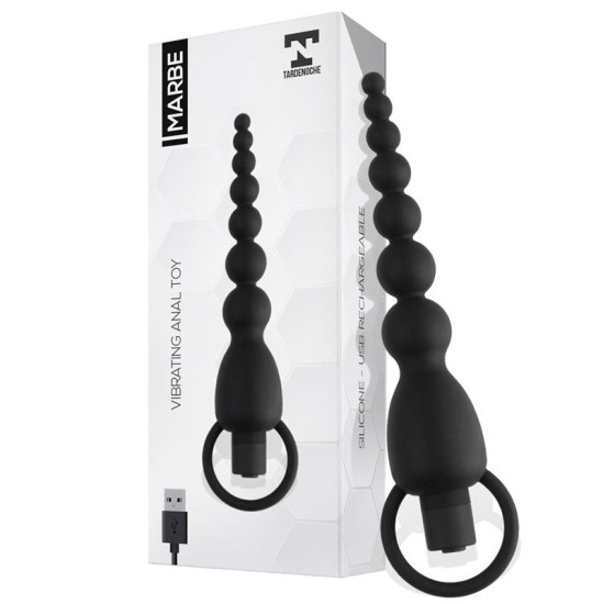 Tardenoche Marbe Anal Chain with Vibration USB Silicone