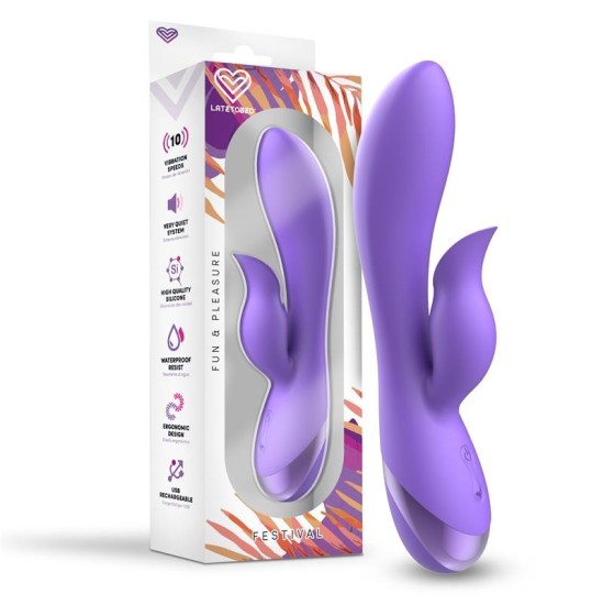 Festival Vibe Engar USB Purple