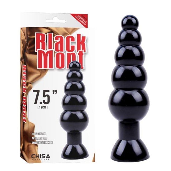 Chisa Large Anal Bead 7.2 Black