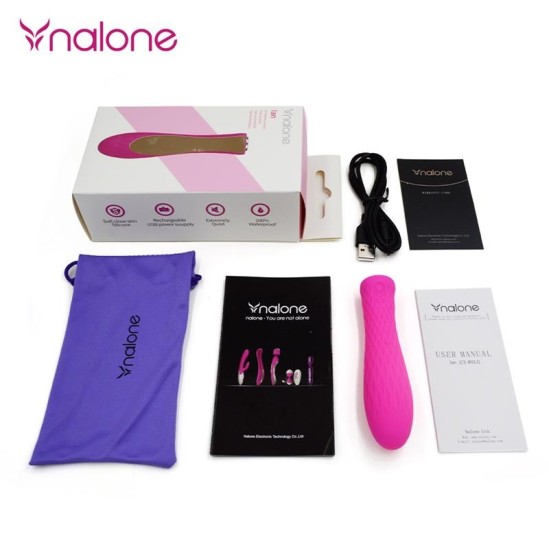 NALONE IAN Mini vibrators rozā krāsā