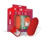 Moove Vibrating Egg with Remote Control Red