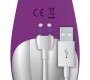 Action Nr. Eleven vibrators ar zaķi, G punktu un impulsa funkciju, magnētisko USB silikonu