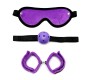 Bondage Play Rimba 3 Pieces Bondage Set Purple