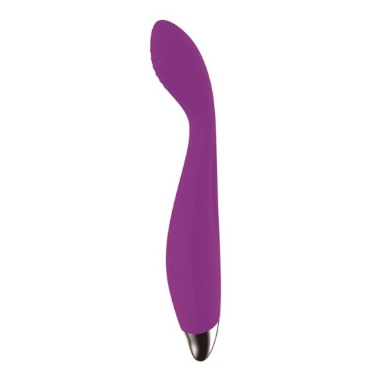 Action Nr. Desmit G-Spot Hyper-Flexible Vibe Magnetic USB silikona