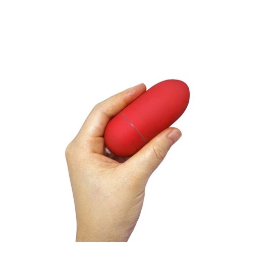 Moove Vibrating Egg with Remote Control Red