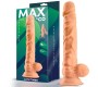 Max & Co Clint Realistic Dildo with Testicles Flesh 9.5