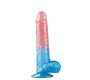 Lovetoy Dildo Dazzle Studsv 9 Roosa ja sinine