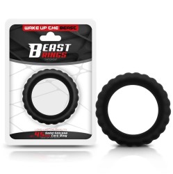 Beast Rings Cieta silikona krāna gredzens 4,5 cm
