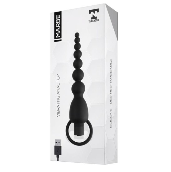 Tardenoche Marbe Anal Chain with Vibration USB Silicone