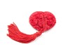 Latetobed Bdsm Line Rose Heart Nipple Covers Red