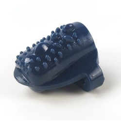 A-Gusto Кольцо на палец с вибрацией синего цвета