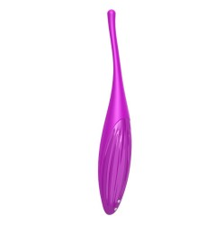 Satisfyer „Twirling Joy“ besisukantis stimuliatorius su „APP Fuchsia“.