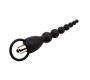 Chisa Anal Chain Elite Power 19.5 cm Silicone Black