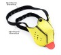 A-Gusto Neoprene Puppy Face Mask Yellow