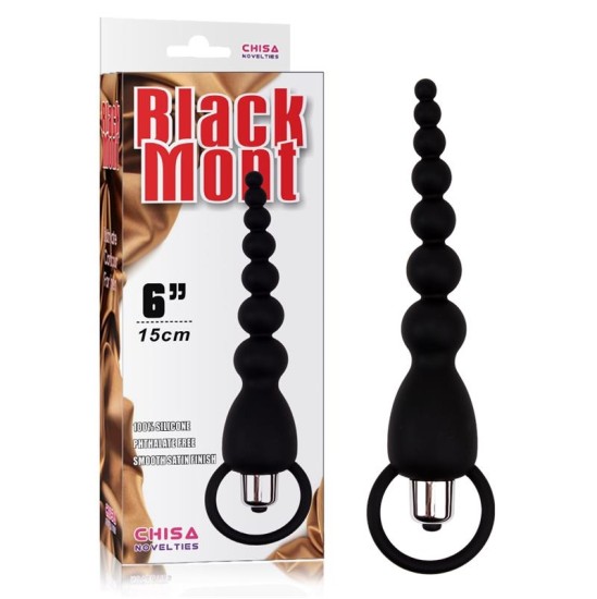 Chisa Anal Chain Elite Power 19.5 cm Silicone Black