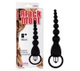 Chisa Anal Chain Elite Power 19.5 cm Silicone Black