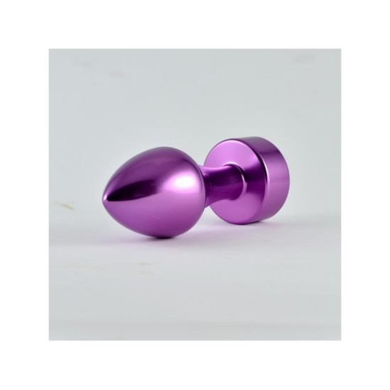 Lovetoy Butt Plug Purple Rosebud with Jewel