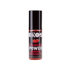 Eros Strawberry Power Warming Massage Oil 100 ml
