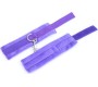 Intoyou Bdsm Line Handcuffs with Velcro with Long Fur Purple