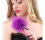 Secretplay 100% Fetish SECRETPLAY — PINK PURPLE MARABOU DUSTER