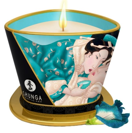 Shunga Body Power SHUNGA - ISLAND BLOSSOMS MASSAGE CANDLE 170 ML